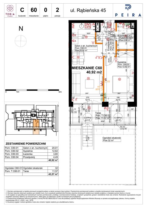 Plan 2 pok. 41m²