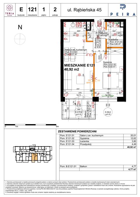 Plan 2 pok. 41m²