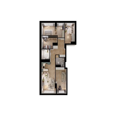 Plan 5 pok. 102m²