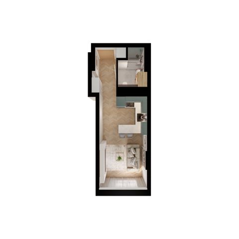 Plan 1 pok. 27m²