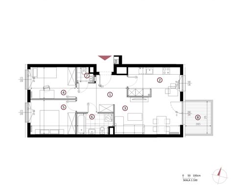 Plan 3 pok. 66m²