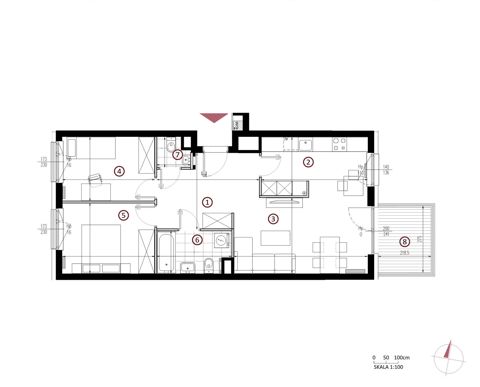 Plan 3 pok. 66m²