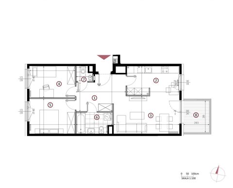 Plan 3 pok. 68m²