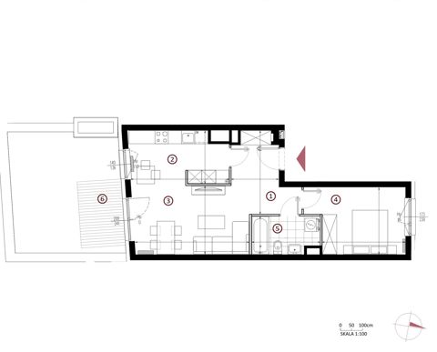 Plan 2 pok. 52m²