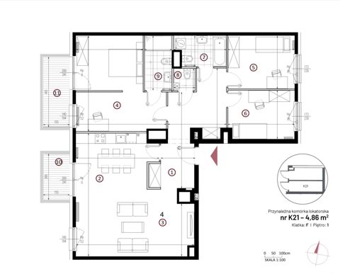 Plan 4 pok. 117m²