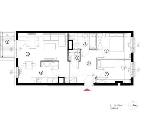 Plan 3 pok. 67m²