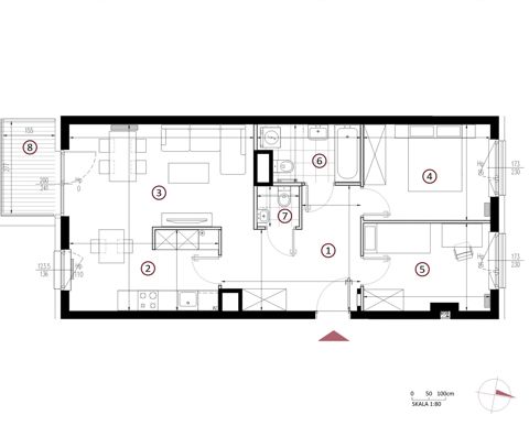 Plan 3 pok. 67m²