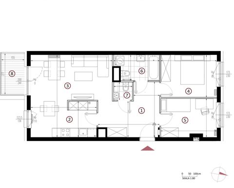 Plan 3 pok. 67m²