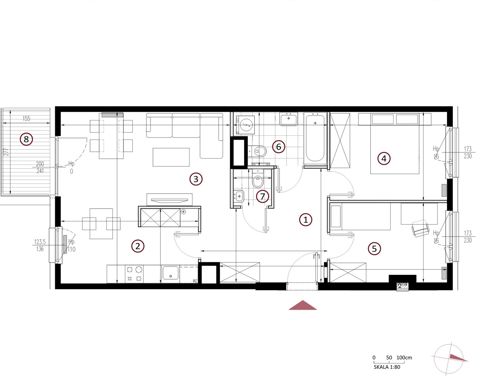 Plan 3 pok. 68m²