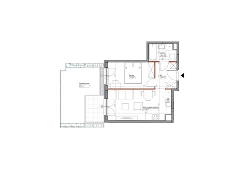 Plan 2 pok. 36m²