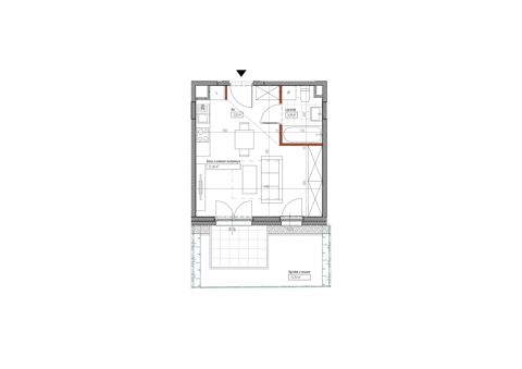 Plan 1 pok. 29m²