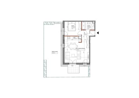 Plan 2 pok. 48m²