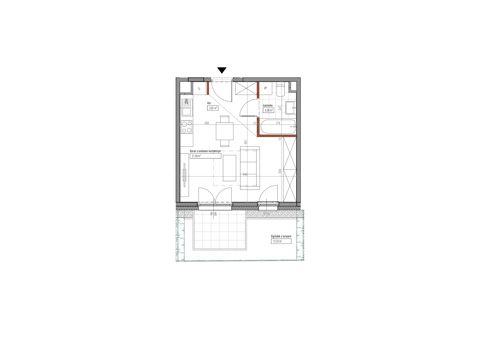 Plan 1 pok. 29m²