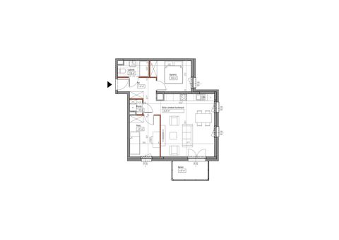 Plan 3 pok. 56m²