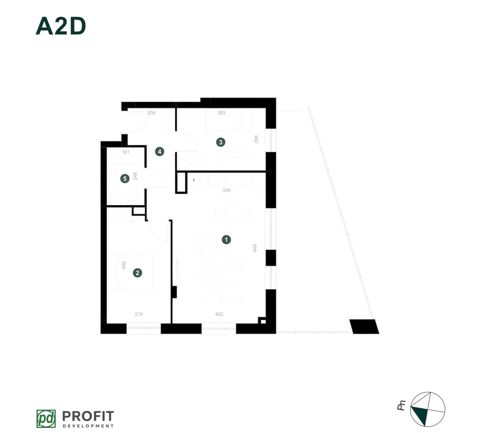 Plan 3 pok. 59m²