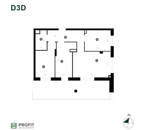 Plan 4 pok. 69m²