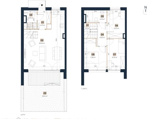 Plan 4 pok. 80m²