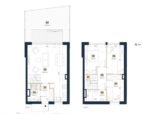 Plan 4 pok. 80m²