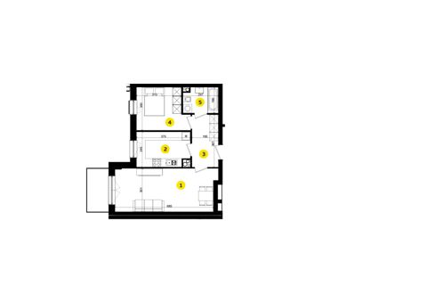 Plan 2 pok. 50m²