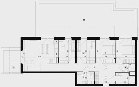 Plan 5 pok. 98m²