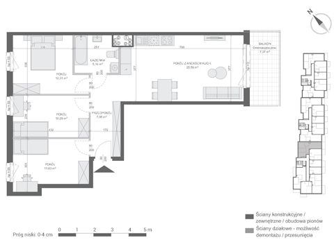 Plan 4 pok. 73m²