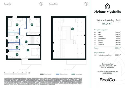 Plan 5 pok. 119m²