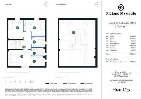 Plan 5 pok. 119m²