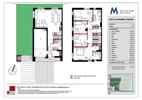 Plan 5 pok. 153m²