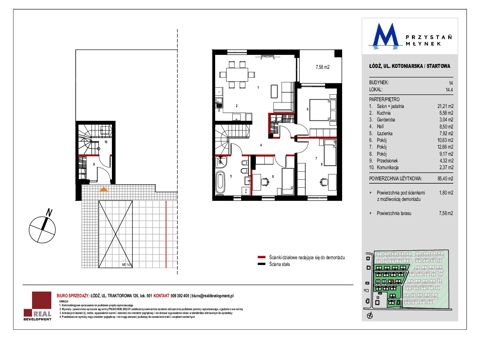 Plan 4 pok. 85m²
