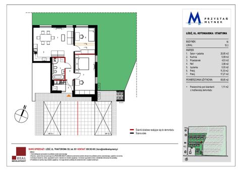 Plan 3 pok. 70m²
