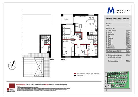 Plan 3 pok. 85m²