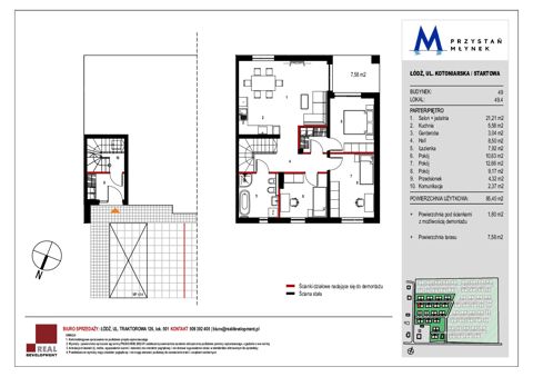 Plan 4 pok. 85m²