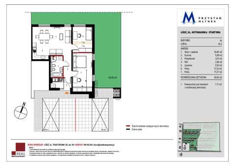 Plan 3 pok. 70m²
