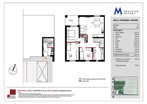 Plan 4 pok. 85m²