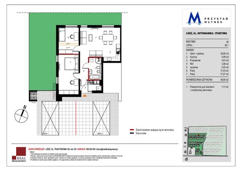 Plan 3 pok. 70m²