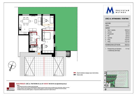 Plan 4 pok. 70m²