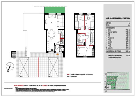 Plan 4 pok. 79m²