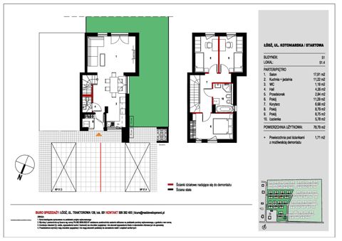 Plan 4 pok. 79m²