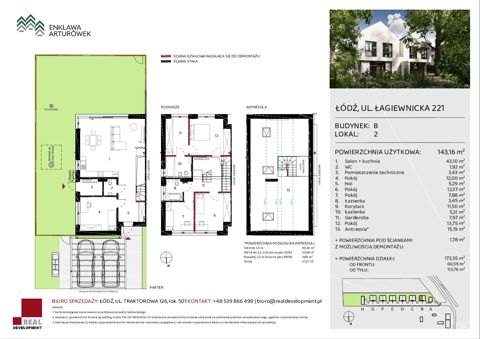 Plan 5 pok. 142m²