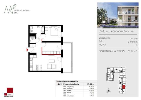 Plan 3 pok. 57m²