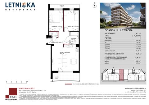 Plan 3 pok. 66m²
