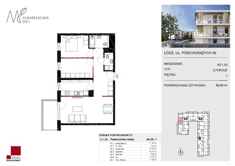 Plan 3 pok. 67m²