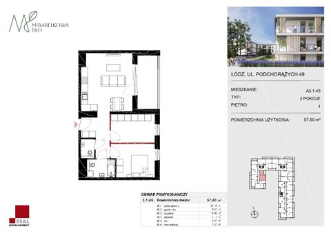 Plan 3 pok. 58m²