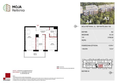 Plan 2 pok. 44m²