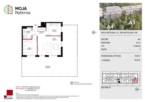Plan 2 pok. 46m²