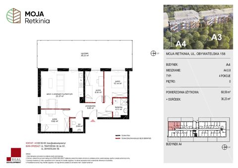 Plan 4 pok. 69m²