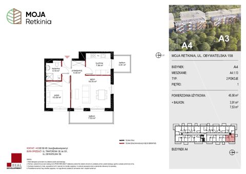 Plan 2 pok. 46m²