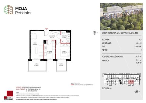 Plan 2 pok. 44m²