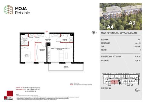 Plan 3 pok. 58m²