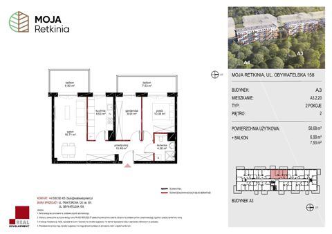 Plan 3 pok. 59m²